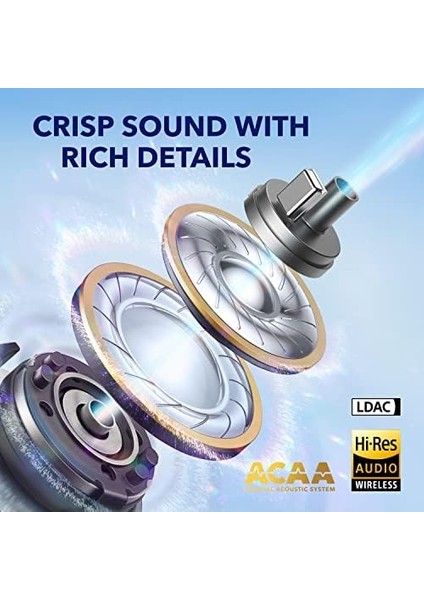 By 4 Tws Bluetooth 5.3 Kulaklık, Hibrit Aktif Gürültü Önleme, A3952, Gece Yarısı Siyahı fiyatları