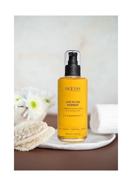 Seeds Pure Wellness Jasmine & Ylang Ylang Vücut Masaj Yağı fiyatları