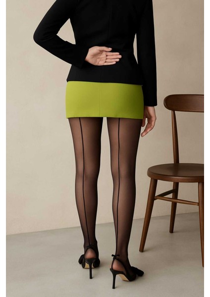 Infinity Kurdele Detay Siyah Külotlu Çorap fiyatları