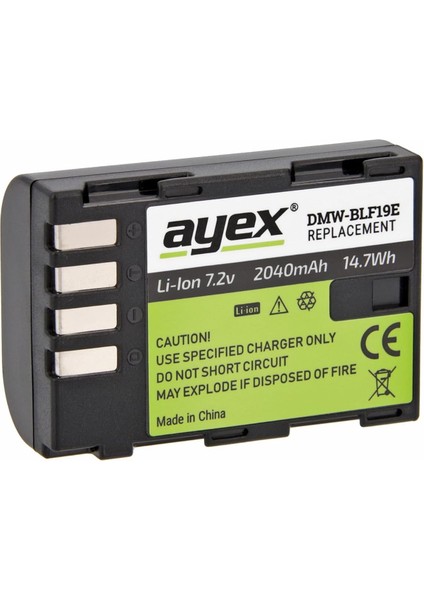 Dmc-Gh3, Gh4, Gh5 Için DMW-BLF19E Batarya