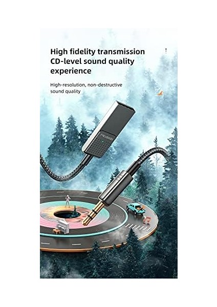 Bluetooth Car Receiver Aux, Gri fiyatları