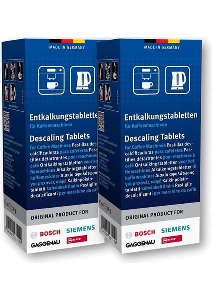 Kahve Makinaları Için 12 Kireç Çözücü Tablet No: 310967