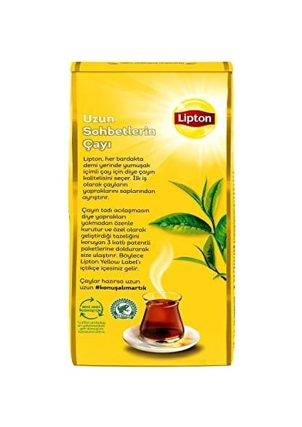 Lipton Yellow Label Dökme Çay 500 gr modelleri