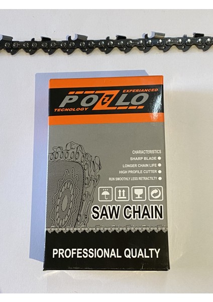 3/8 36 Diş Polo Zincir Köşeli 1.5 mm