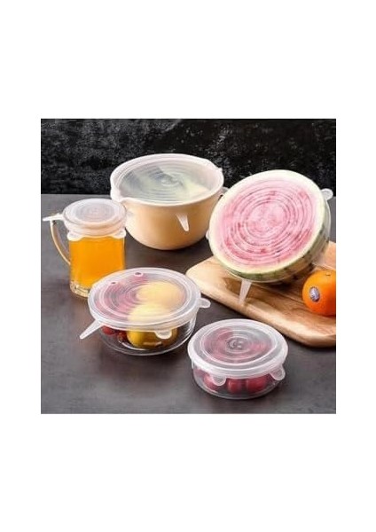 Life 6 Lı Tazeliği Koruyan Silikon Streç Kapak MIT1031 modelleri