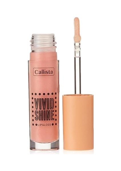 Callista Vivid Shine Lipgloss Nemlendiricili Dudak Parlatıcısı 105 Sugar Baby, Pembe modelleri