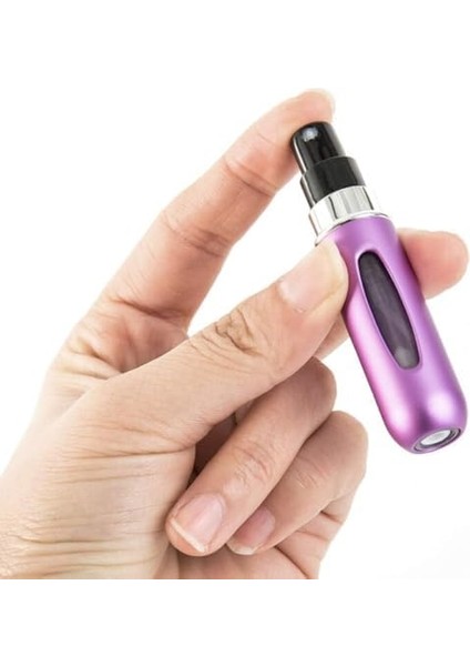 Orret Home 5 Adet Parfüm Şişesinden Dolabilir Yedek Cep Parfüm Şişesi Aparatı, Seyahat Tipi Doldurulabilir Mini Sprey Şişe (5 Adet) fiyatları