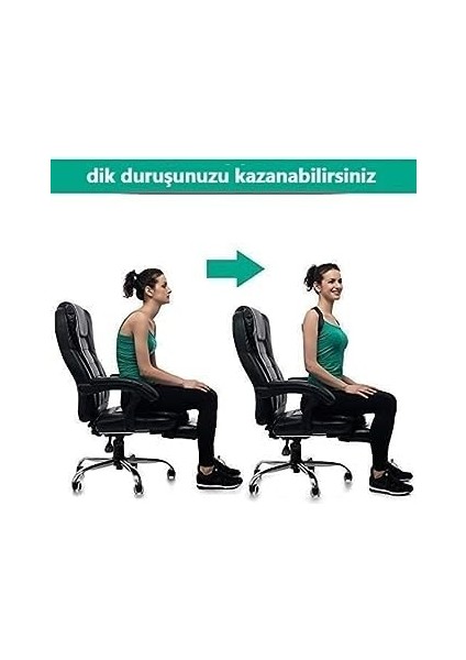 Luti Concept Deri Desenli Kemerli Ortopedik Omuz Dik Duruş Korsesi Ayarlanabilir Ortopedik Sırt Bel Omuz Korsesi modelleri