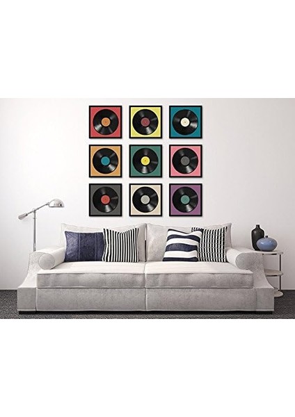 12,5 x 12,5 Albüm Çerçevesi Parlak Pleksiglas ve Şık Minimalist Tasarımlı - Duvara Monte - Asma Donanımı Dahil modelleri