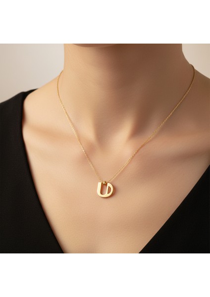 8 Ayar Altın Kolye Ucu D&u GM11081 0.5 gr