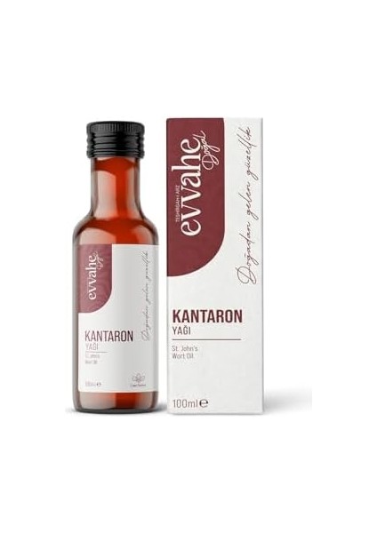 Evvahe Doğal Kantaron, Yağı, (100, Ml)