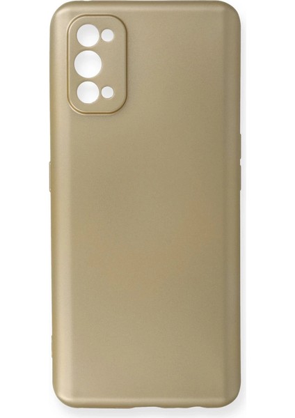 Realme 7 Pro Kılıf First Silikon - Gold