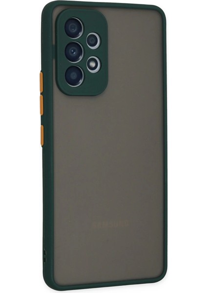Samsung Galaxy A53 5g Kılıf Montreal Silikon Kapak - Yeşil modelleri