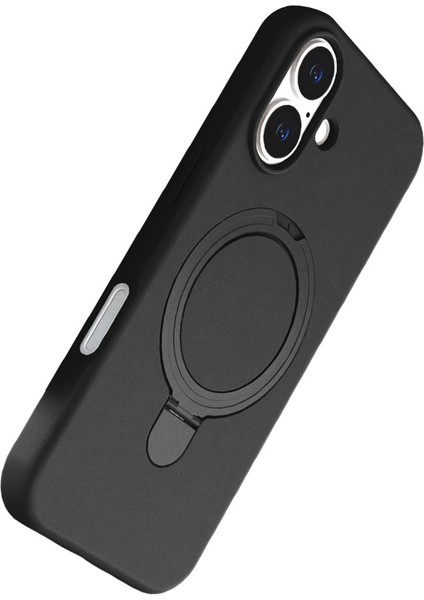 Apple Iphone 17 Regal Magsafe Standlı Kapak - Siyah modelleri