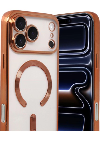 Apple Iphone 17 Pro Max Kross Magneticsafe Kapak - Turuncu fiyatları