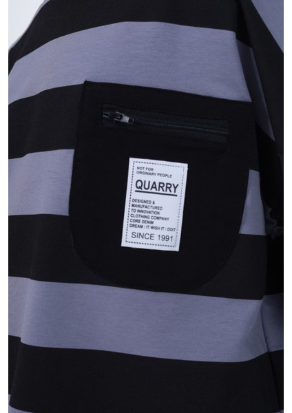 Erkek Çocuk Çizgili Sweatshirt modelleri