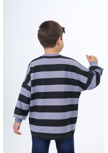 Erkek Çocuk Çizgili Sweatshirt indirimleri