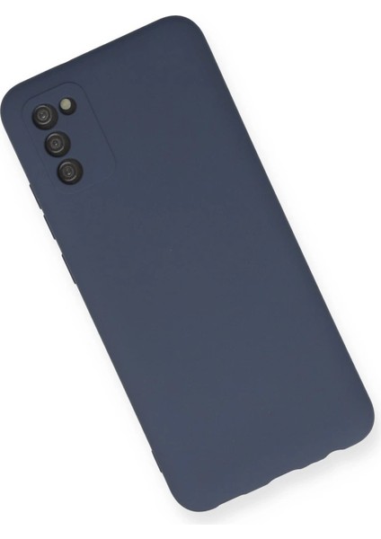 Samsung Galaxy A03S Kılıf Nano Içi Kadife Silikon - Gri fiyatları