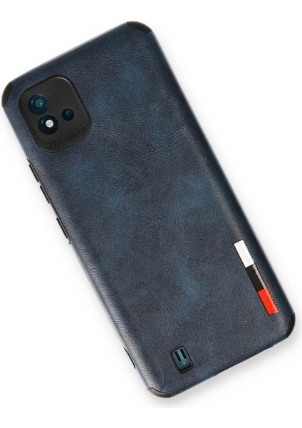 Realme C11 2021 Kılıf Loop Deri Silikon - Lacivert modelleri