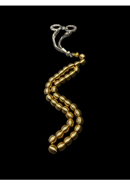 Pirinç Tespih Minimalist Tasarım ( Türk Bayrak Püsküllü ) modelleri