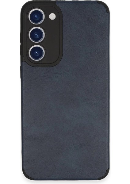 Samsung Galaxy S23 Plus Kılıf Loop Deri Silikon - Lacivert