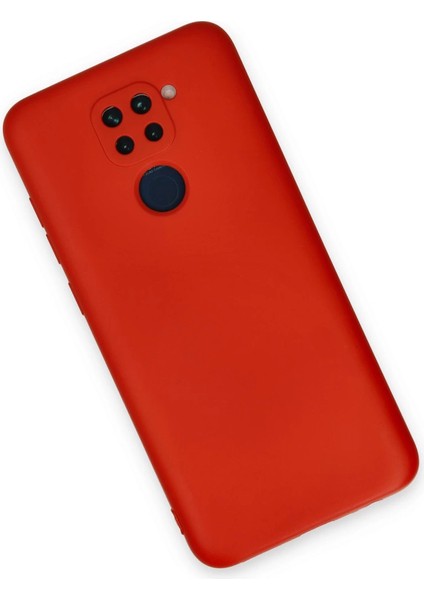 Xiaomi Redmi Note 9 Kılıf Nano Içi Kadife Silikon - Kırmızı fiyatları