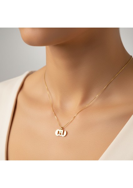 8 Ayar Altın Kolye Ucu D&u GM11079 1 gr