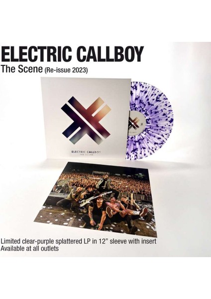 Electrıc Callboy - The Scene (Re-Issue 2023) (Coloured Vınyl) 1 Plak