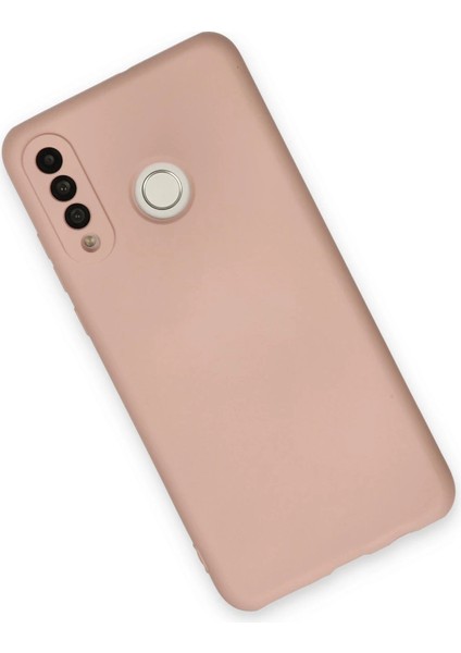 Huawei P30 Lite Kılıf Nano Içi Kadife Silikon - Pudra modelleri