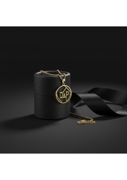 8 Ayar Altın Kolye Ucu D&p GM11015 1 gr modelleri