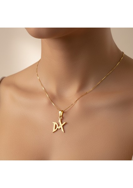 8 Ayar Altın Kolye Ucu D&x GM11113 1 gr