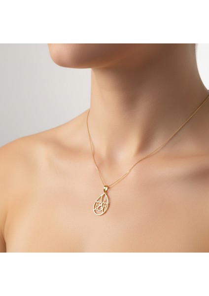 8 Ayar Altın Kolye Ucu E&h GM11172 1 gr