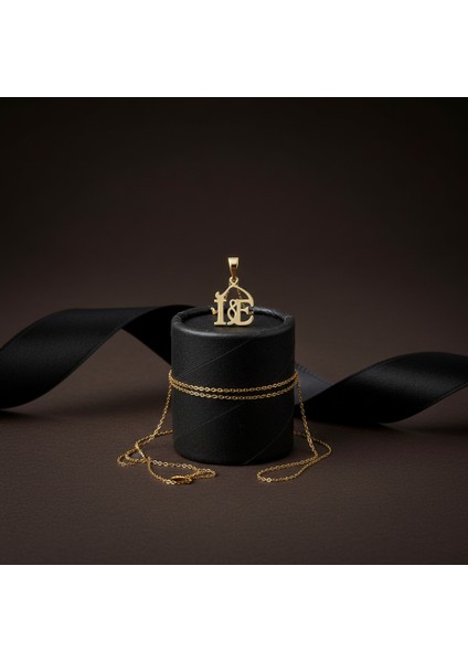 8 Ayar Altın Kolye Ucu E&ı GM11187 1 gr modelleri