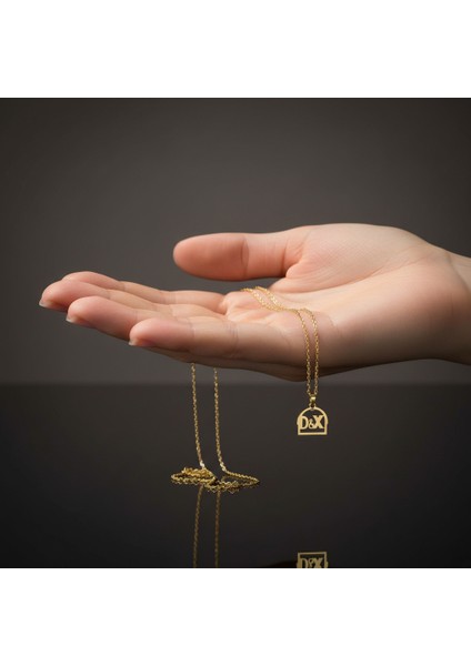 8 Ayar Altın Kolye Ucu D&x GM11120 0.5 gr fiyatları