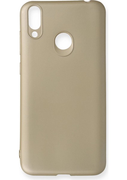 Huawei Honor 8c Kılıf First Silikon - Gold