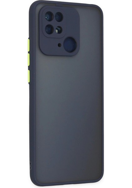 Xiaomi Redmi 10C Kılıf Montreal Silikon Kapak - Lacivert modelleri