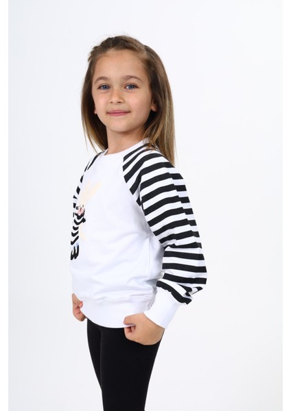Kız Çocuk Nakışlı Sweatshirt modelleri