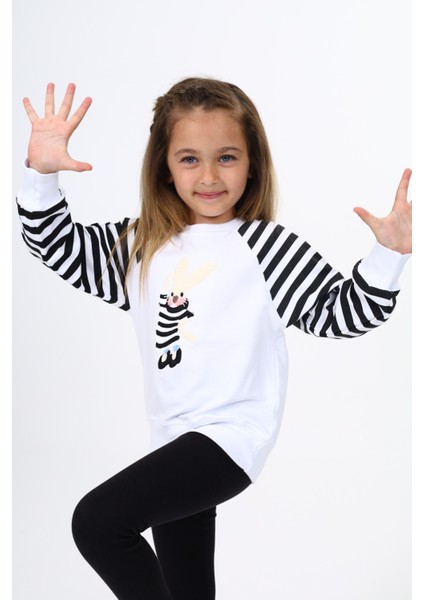 Kız Çocuk Nakışlı Sweatshirt indirimleri