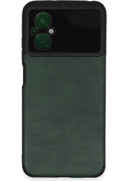 Xiaomi Poco M5 Kılıf Loop Deri Silikon - Yeşil