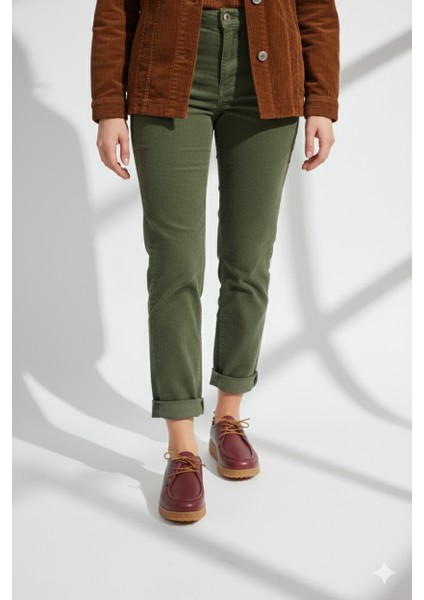 Kadın Hakiki Deri Ortopedik Lastik Bağcıklı Yumuşak Mevsinlik Günlük Ayakkabı BD25/MA2610 modelleri