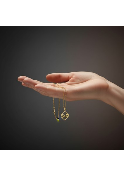 8 Ayar Altın Kolye Ucu D&s GM11060 1 gr fiyatları