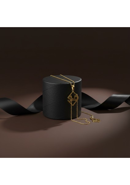 8 Ayar Altın Kolye Ucu D&s GM11060 1 gr modelleri