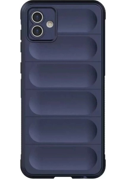 Samsung Galaxy A06 Kılıf Optimum Silikon - Lacivert