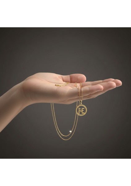 8 Ayar Altın Kolye Ucu E&f GM11154 0.5 gr fiyatları