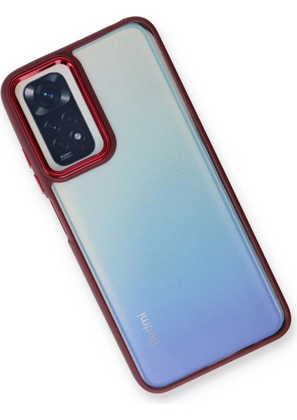 Xiaomi Redmi Note 11 Pro Kılıf Dora Kapak - Kırmızı modelleri
