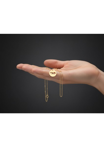 14 Ayar Altın Kolye Ucu D&t GM11068 0.5 gr fiyatları