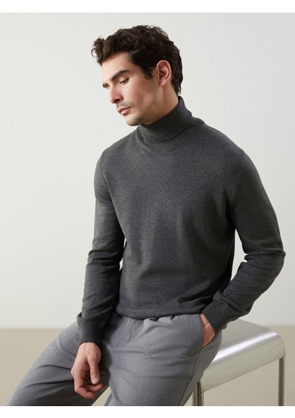 Yeni Sezon Balıkçı Yaka Uzun Kollu Erkek Triko Kazak