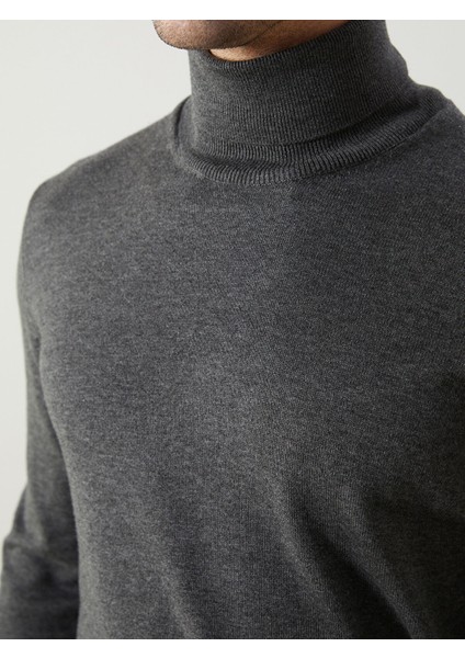 Yeni Sezon Balıkçı Yaka Uzun Kollu Erkek Triko Kazak modelleri