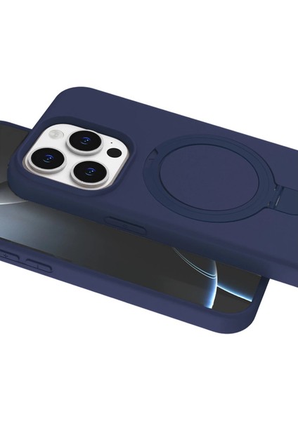 Apple Iphone 14 Pro Max Regal Magsafe Standlı Kapak - Lacivert fırsatları