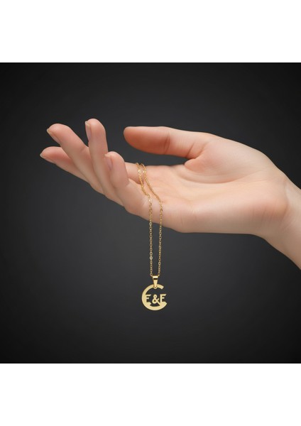 8 Ayar Altın Kolye Ucu E&e GM11145 1 gr fiyatları